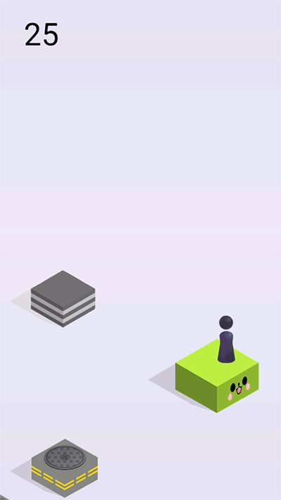 跳一跳手机版游戏截图