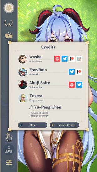 甘雨触摸手游中文版截图