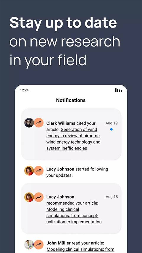researchgate 安卓版截图