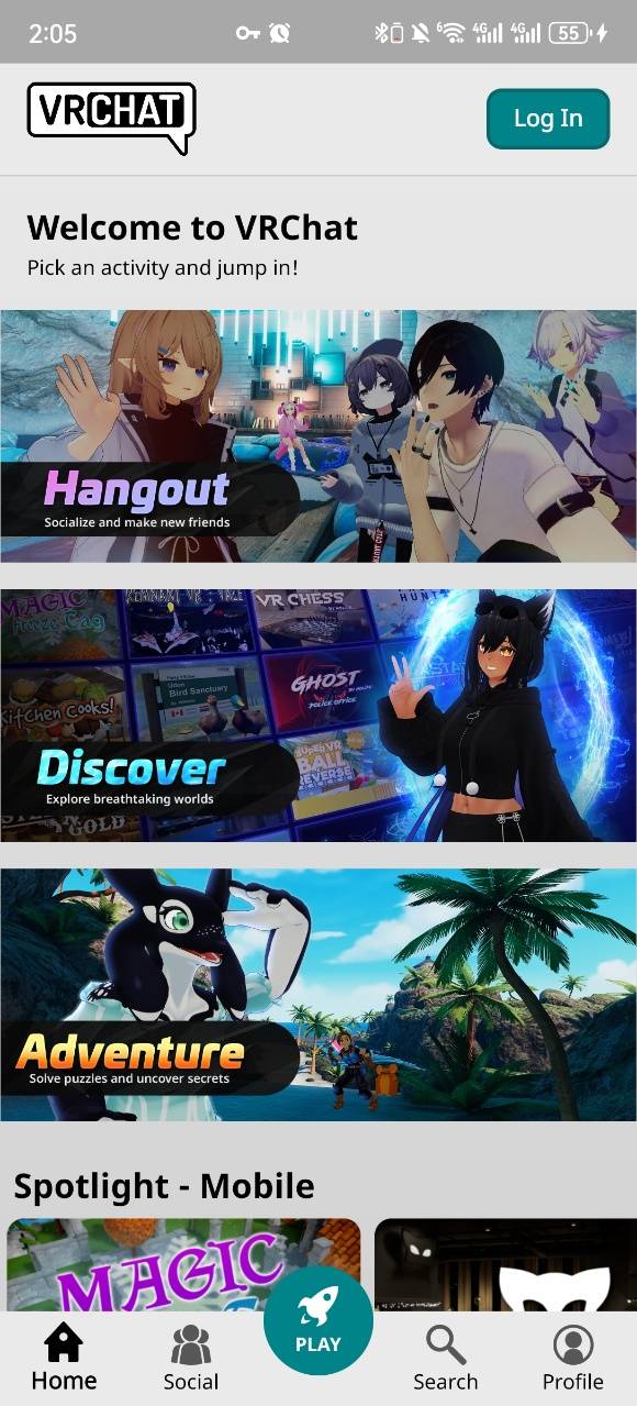 VRchat手机版截图